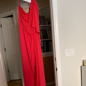 Red BCBG Evening Gown